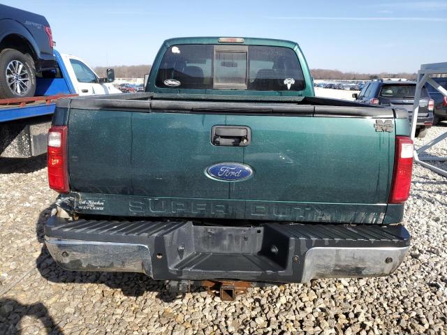 1FTSX2BR4AEB42870 - 2010 FORD F250 SUPER DUTY GREEN photo 6