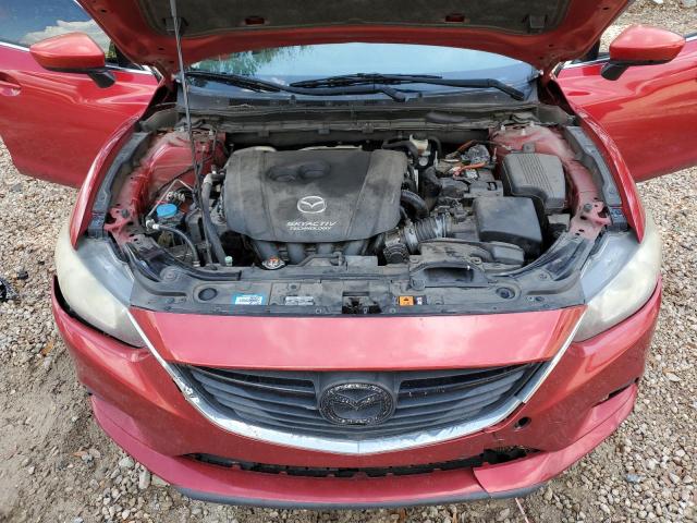 JM1GJ1U68E1117567 - 2014 MAZDA 6 SPORT RED photo 11