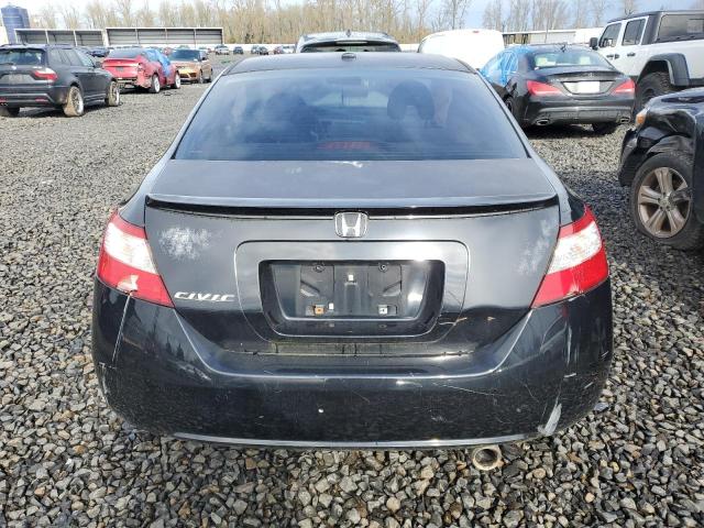 2HGFG11827H529392 - 2007 HONDA CIVIC EX BLACK photo 6