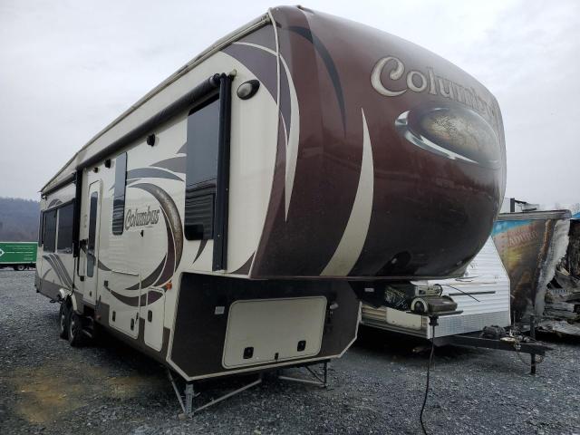 4X4FCMN26E6002885 - 2014 COLU 5TH WHEEL BROWN photo 1