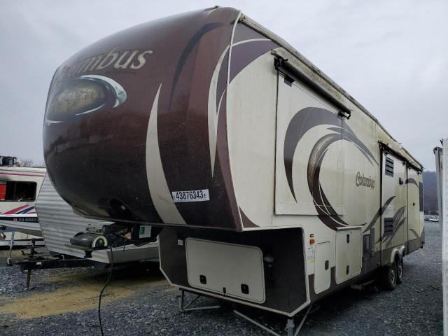 4X4FCMN26E6002885 - 2014 COLU 5TH WHEEL BROWN photo 2