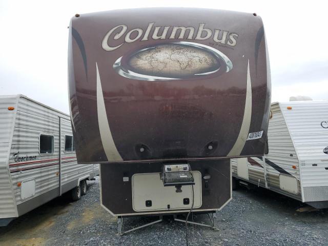 4X4FCMN26E6002885 - 2014 COLU 5TH WHEEL BROWN photo 5