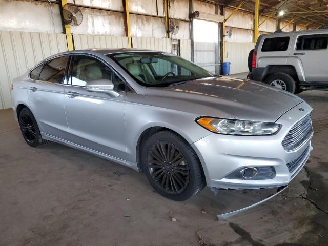 3FA6P0HD2ER366651 - 2014 FORD FUSION SE SILVER photo 4