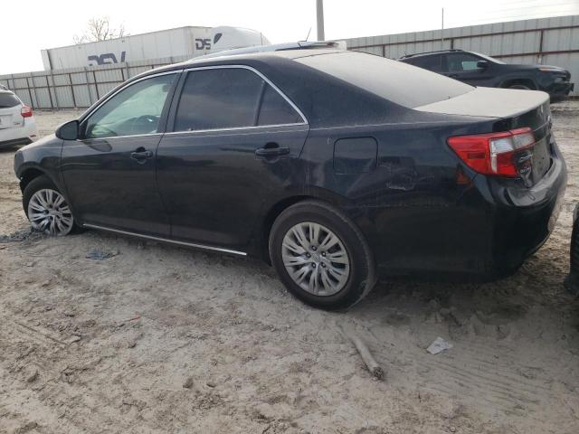 4T4BF1FK9DR324960 - 2013 TOYOTA CAMRY L BLACK photo 2