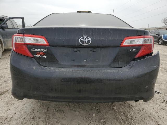 4T4BF1FK9DR324960 - 2013 TOYOTA CAMRY L BLACK photo 6