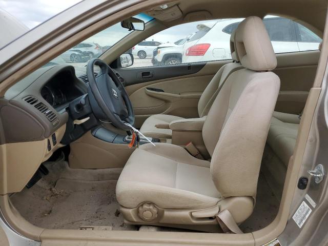 1HGEM22505L012557 - 2005 HONDA CIVIC LX BEIGE photo 7