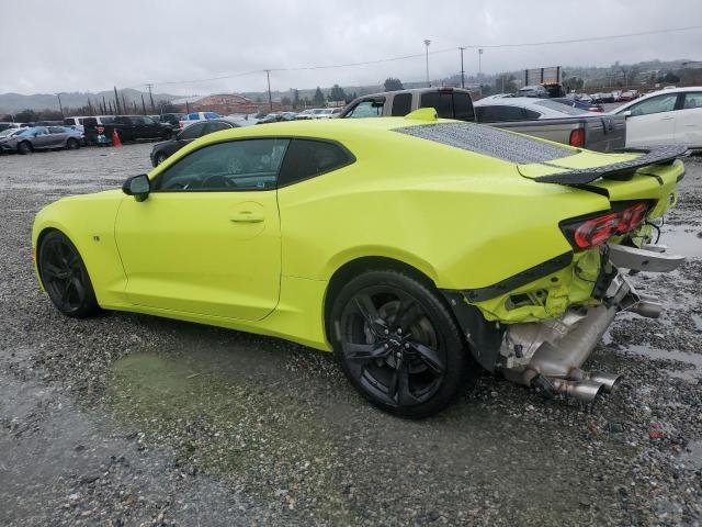 1G1FH1R76L0125445 - 2020 CHEVROLET CAMARO SS YELLOW photo 2