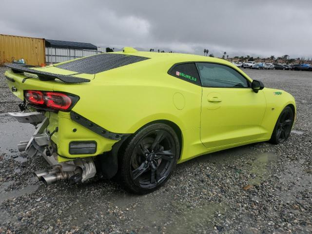 1G1FH1R76L0125445 - 2020 CHEVROLET CAMARO SS YELLOW photo 3