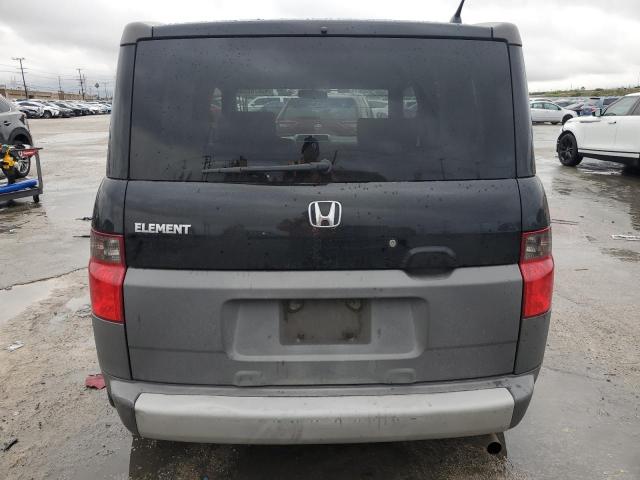 5J6YH18315L005529 - 2005 HONDA ELEMENT LX BLACK photo 6