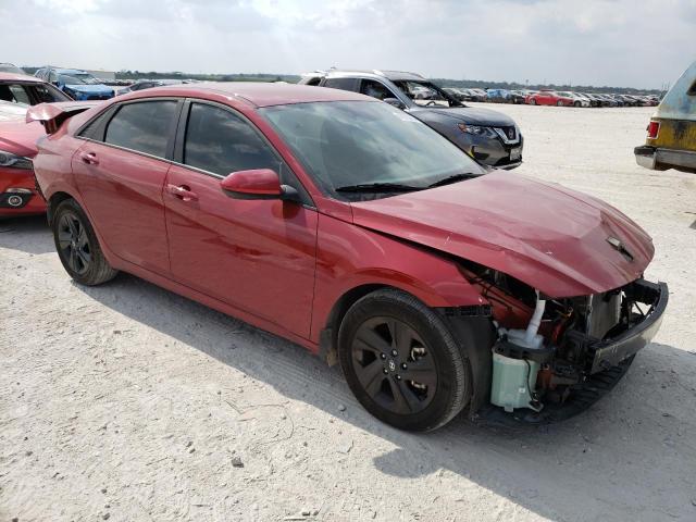 KMHLM4AG8NU321638 - 2022 HYUNDAI ELANTRA SEL RED photo 4