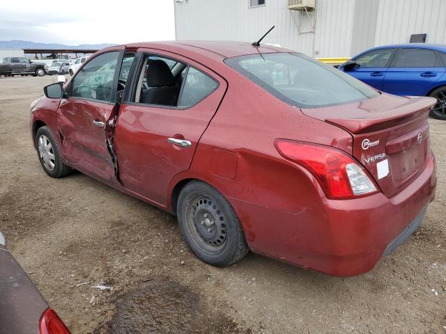 3N1CN7AP0HK427074 - 2017 NISSAN VERSA S RED photo 2