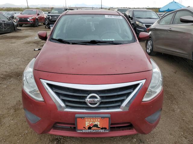 3N1CN7AP0HK427074 - 2017 NISSAN VERSA S RED photo 5