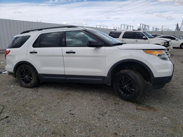 1FM5K7B86DGB08384 - 2013 FORD EXPLORER WHITE photo 4