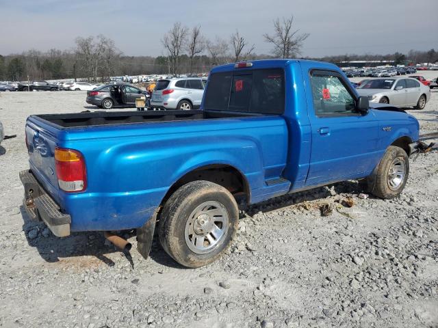 1FTYR10C2WPB48952 - 1998 FORD RANGER BLUE photo 3