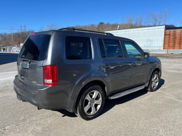 5FNYF4H58DB065033 - 2013 HONDA PILOT EXL GRAY photo 4