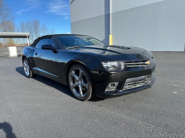 2G1FK3DJ1F9172926 - 2015 CHEVROLET CAMARO 2SS BLACK photo 1