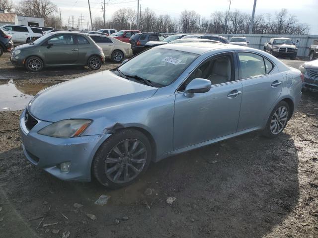 JTHCK262365006686 - 2006 LEXUS IS 250 BLUE photo 1