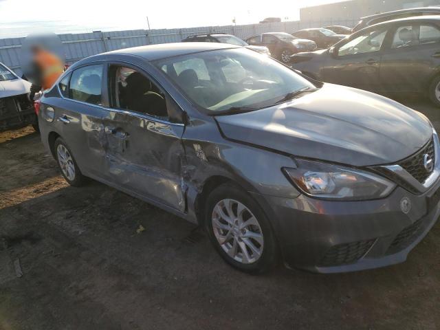 3N1AB7AP0KY343163 - 2019 NISSAN SENTRA S GRAY photo 4