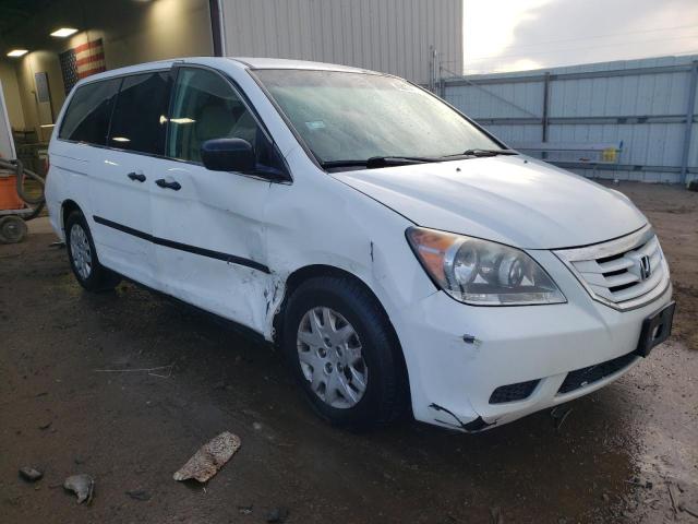 5FNRL3H29AB050856 - 2010 HONDA ODYSSEY LX WHITE photo 4