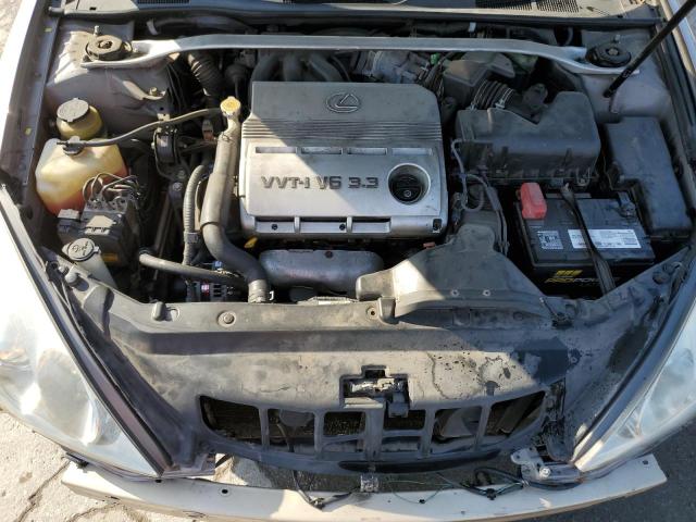 JTHBA30G545048542 - 2004 LEXUS ES 330 TAN photo 11