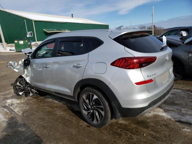 KM8J3CAL0KU872062 - 2019 HYUNDAI TUCSON LIMITED SILVER photo 2