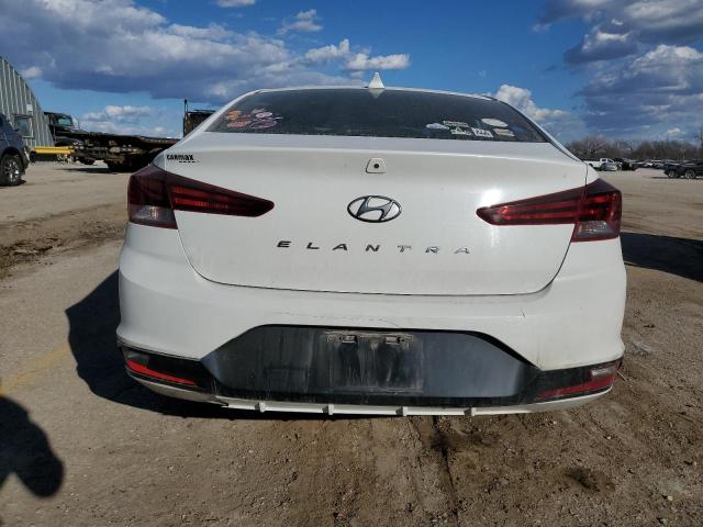 5NPD84LF8KH442130 - 2019 HYUNDAI ELANTRA SEL WHITE photo 6