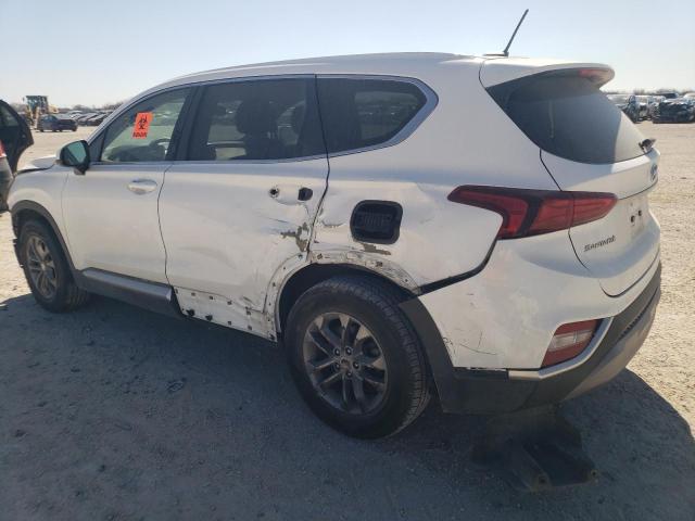 5NMS23AD2KH038578 - 2019 HYUNDAI SANTA FE SE WHITE photo 2