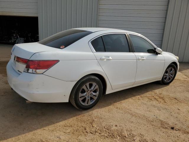 1HGCP2F60CA017185 - 2012 HONDA ACCORD SE WHITE photo 3