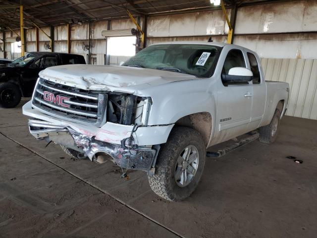 1GTR2VE77DZ163783 - 2013 GMC SIERRA K1500 SLE WHITE photo 1