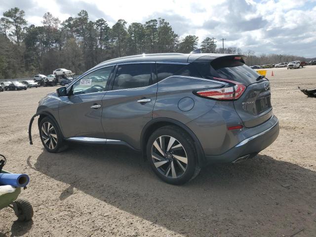 5N1AZ2MGXJN189995 - 2018 NISSAN MURANO S GRAY photo 2