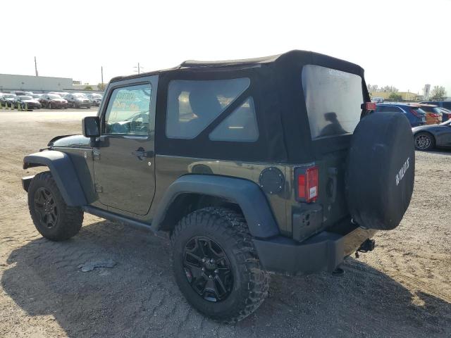 1C4GJWAG0FL768465 - 2015 JEEP WRANGLER SPORT 绿色 照片 2