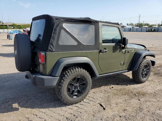 1C4GJWAG0FL768465 - 2015 JEEP WRANGLER SPORT 绿色 照片 3