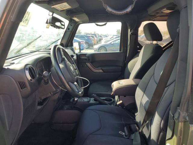 1C4GJWAG0FL768465 - 2015 JEEP WRANGLER SPORT 绿色 照片 7