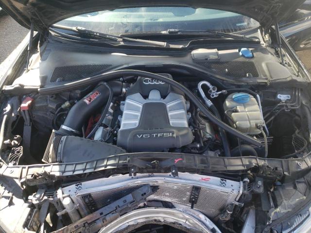 WAUHGAFC2DN074645 - 2013 AUDI A6 PRESTIGE შავი ფოტო 11