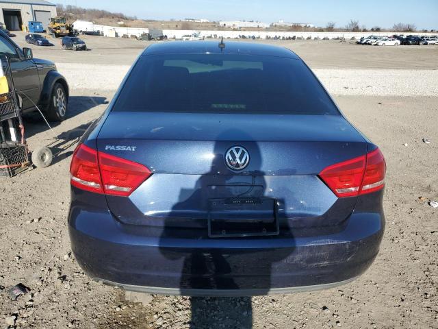 1VWAP7A33DC017572 - 2013 VOLKSWAGEN PASSAT S BLUE photo 6