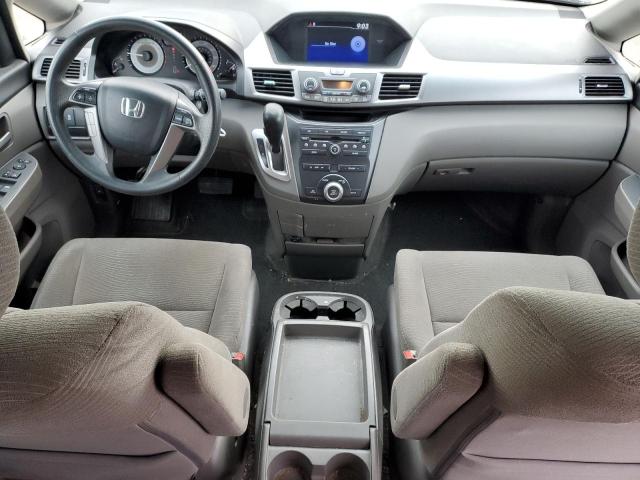 5FNRL5H4XCB097166 - 2012 HONDA ODYSSEY EX GRAY photo 8