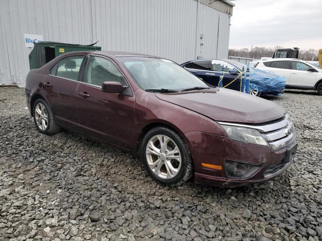 3FAHP0HA8CR386642 - 2012 FORD FUSION SE BURGUNDY photo 4