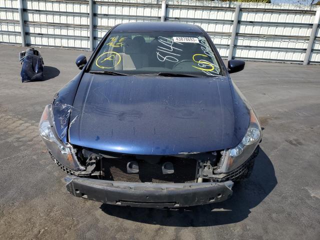 1HGCP26379A148144 - 2009 HONDA ACCORD LX BLUE photo 5