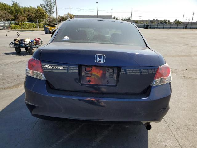 1HGCP26379A148144 - 2009 HONDA ACCORD LX BLUE photo 6