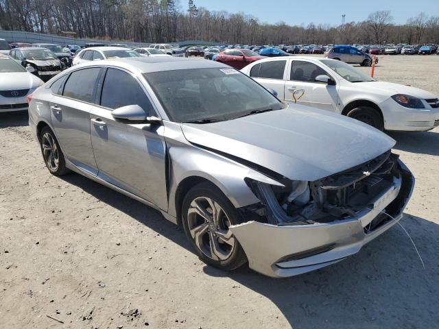 1HGCV1F53KA065575 - 2019 HONDA ACCORD EXL SILVER photo 4