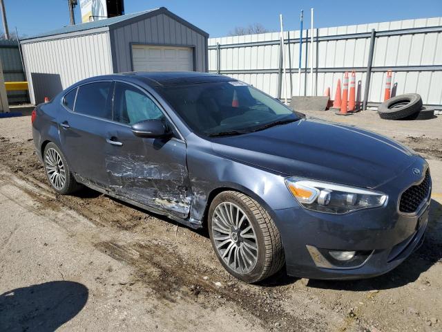 KNALN4D71F5187111 - 2015 KIA CADENZA PREMIUM GRAY photo 4