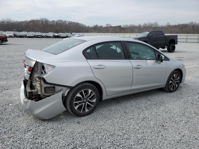 19XFB2F89FE108162 - 2015 HONDA CIVIC EX SILVER photo 3