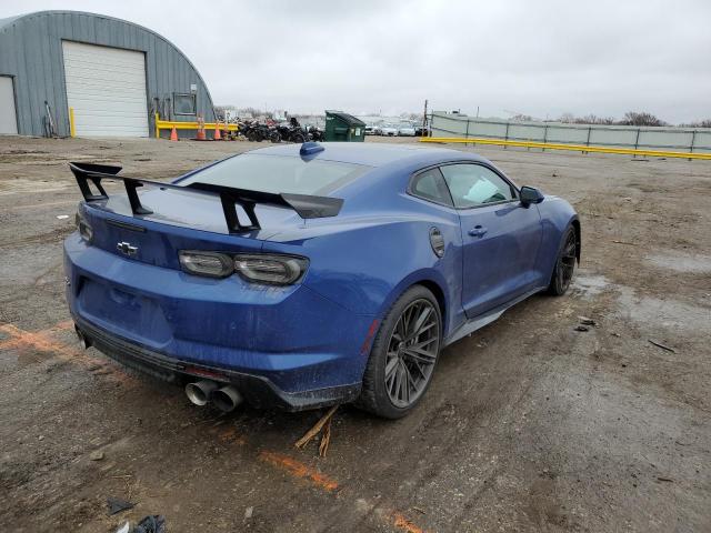1G1FK1R68N0106522 - 2022 CHEVROLET CAMARO ZL1 BLUE photo 3