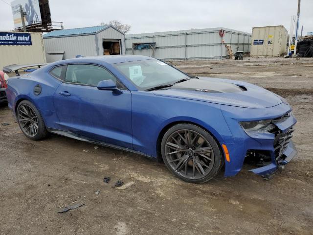 1G1FK1R68N0106522 - 2022 CHEVROLET CAMARO ZL1 BLUE photo 4