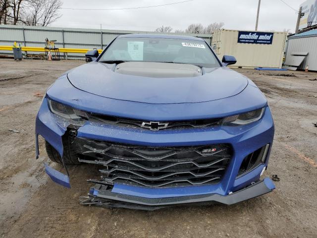 1G1FK1R68N0106522 - 2022 CHEVROLET CAMARO ZL1 BLUE photo 5