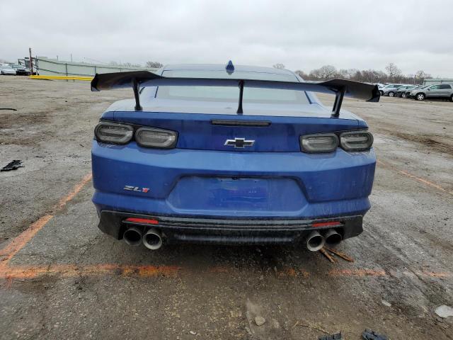 1G1FK1R68N0106522 - 2022 CHEVROLET CAMARO ZL1 BLUE photo 6