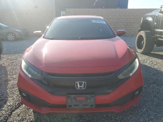 2HGFC2E81LH506899 - 2020 HONDA CIVIC SPORT RED photo 5