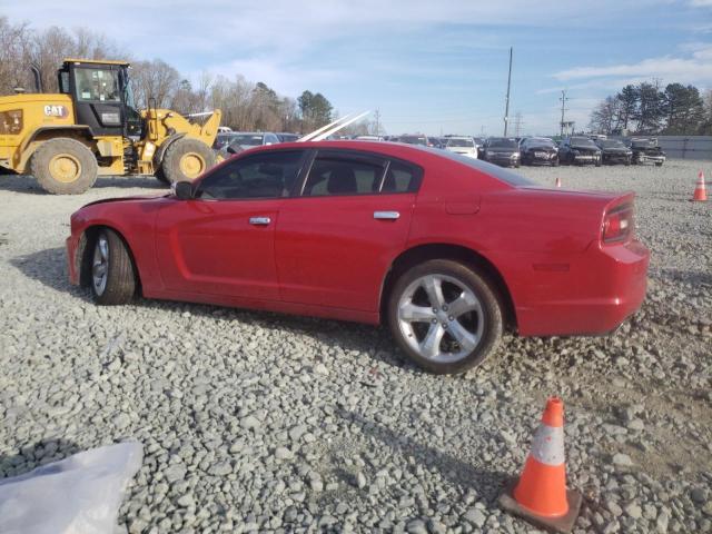 2C3CDXHG3CH187265 - 2012 DODGE CHARGER SXT RED photo 2