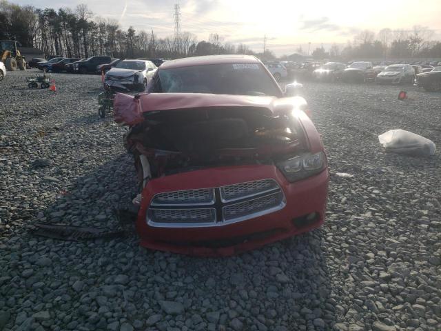 2C3CDXHG3CH187265 - 2012 DODGE CHARGER SXT RED photo 5