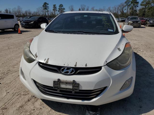 5NPDH4AE4BH006062 - 2011 HYUNDAI ELANTRA GLS WHITE photo 5